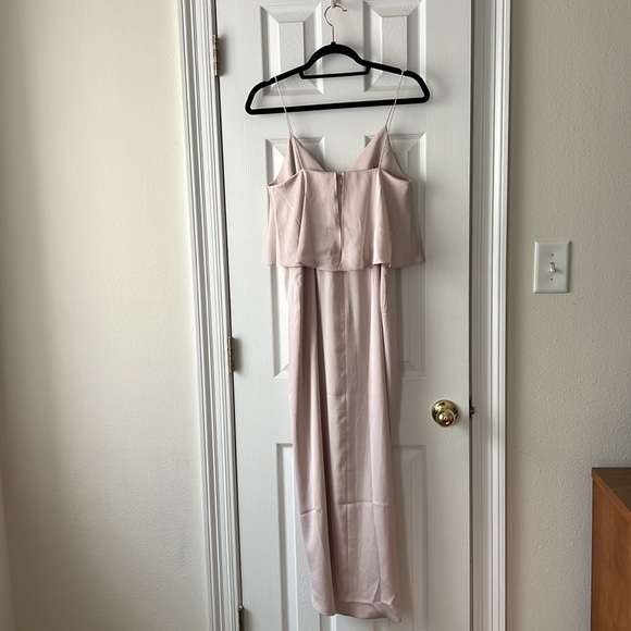 Shona Joy Luxe Cocktail Frill Dress in Porcelain Size 2 - Picture 11 of 13